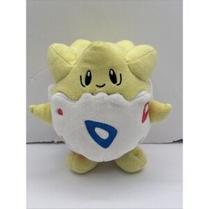 Togepi Pokemon Sanei All Star Collection Plush 6" Toy Doll China Pocket Monsters